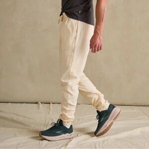 Men's Cream Sweatpants XXL